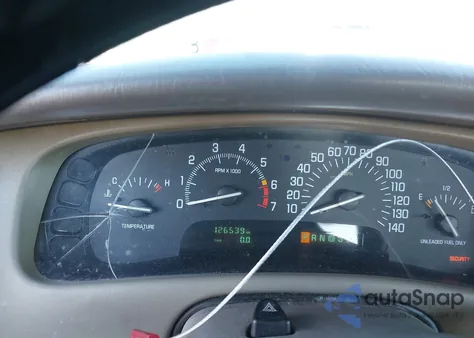 1998 Buick Park Avenue from USA, damaged, VIN 1G4CW52K6W4648866